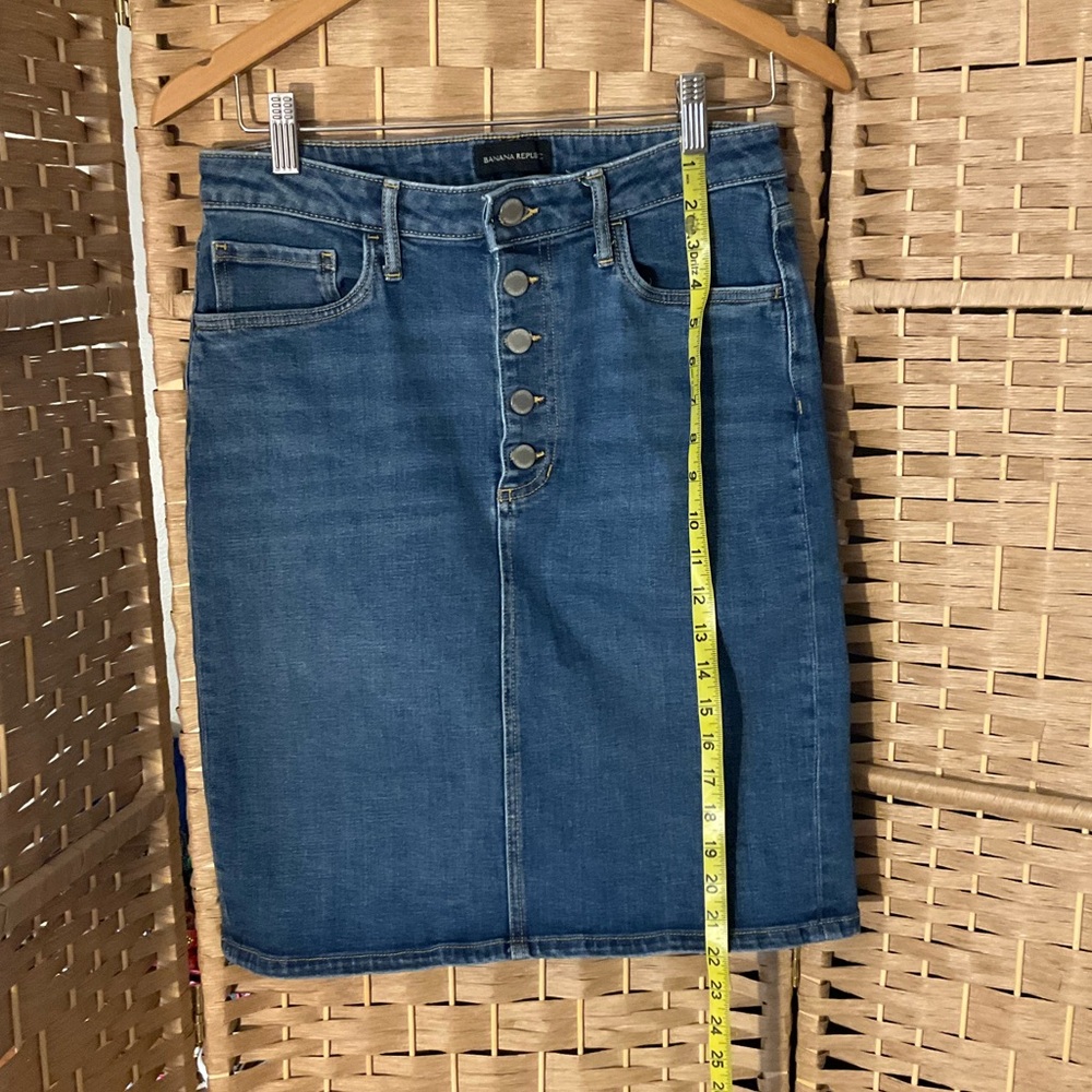 Banana Republic Denim Midi Skirt - Picture 9 of 11